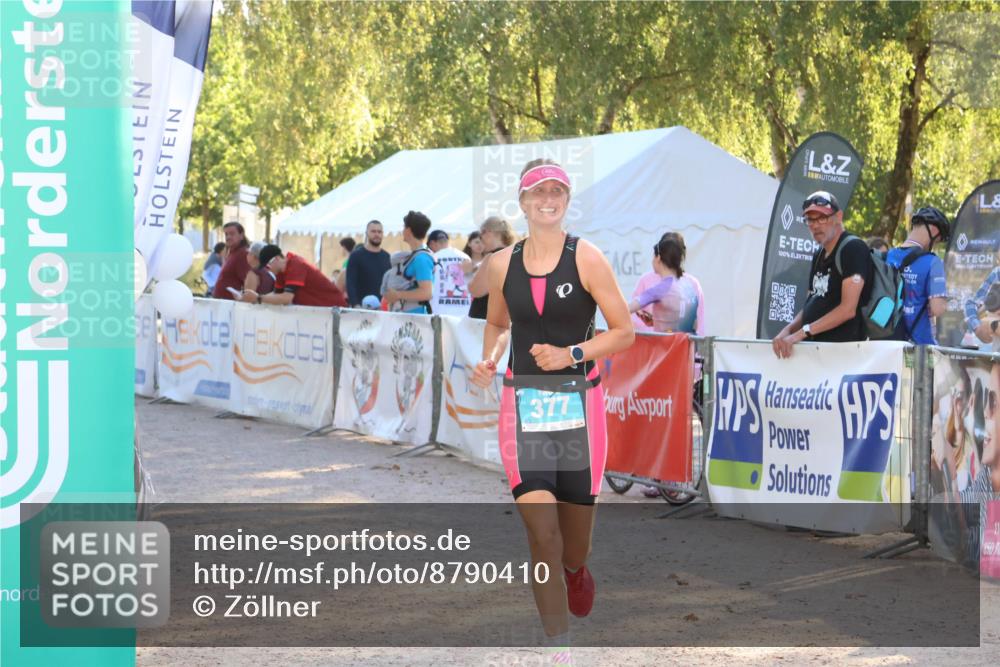 07.09.2025 - 19. Norderstedt Triathlon Zöllner http://msf.ph/oto/8790410 07.09.2025 16:26:49 Ziel 377 meine-sportfotos.de