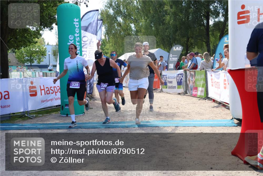 07.09.2025 - 19. Norderstedt Triathlon Zöllner http://msf.ph/oto/8790512 07.09.2025 14:00:18 Ziel 315, 339 meine-sportfotos.de
