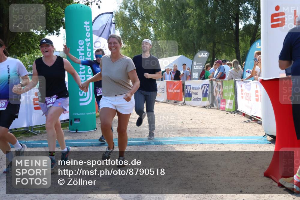07.09.2025 - 19. Norderstedt Triathlon Zöllner http://msf.ph/oto/8790518 07.09.2025 14:00:19 Ziel 315, 339 meine-sportfotos.de