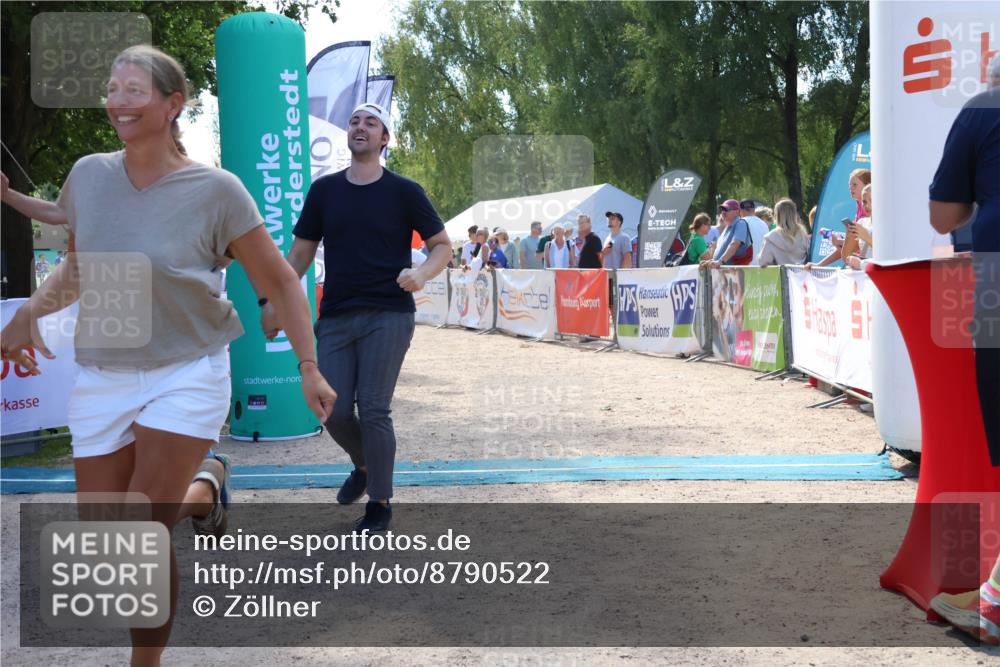07.09.2025 - 19. Norderstedt Triathlon Zöllner http://msf.ph/oto/8790522 07.09.2025 14:00:19 Ziel 315, 339 meine-sportfotos.de