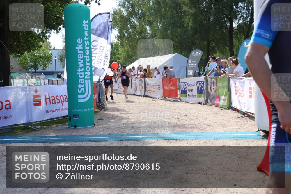 07.09.2025 - 19. Norderstedt Triathlon Zöllner http://msf.ph/oto/8790615 07.09.2025 14:02:22 Ziel 316 meine-sportfotos.de