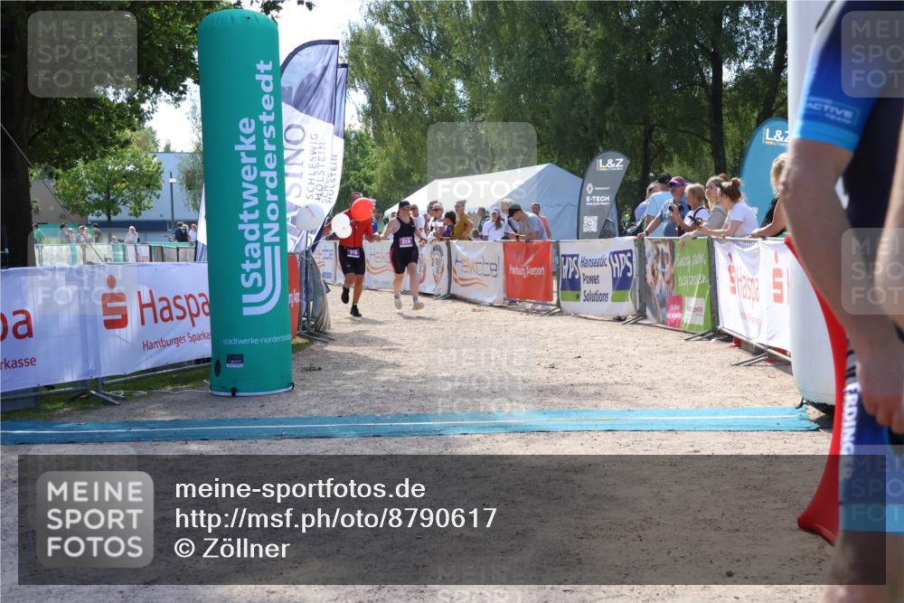 07.09.2025 - 19. Norderstedt Triathlon Zöllner http://msf.ph/oto/8790617 07.09.2025 14:02:23 Ziel 316 meine-sportfotos.de