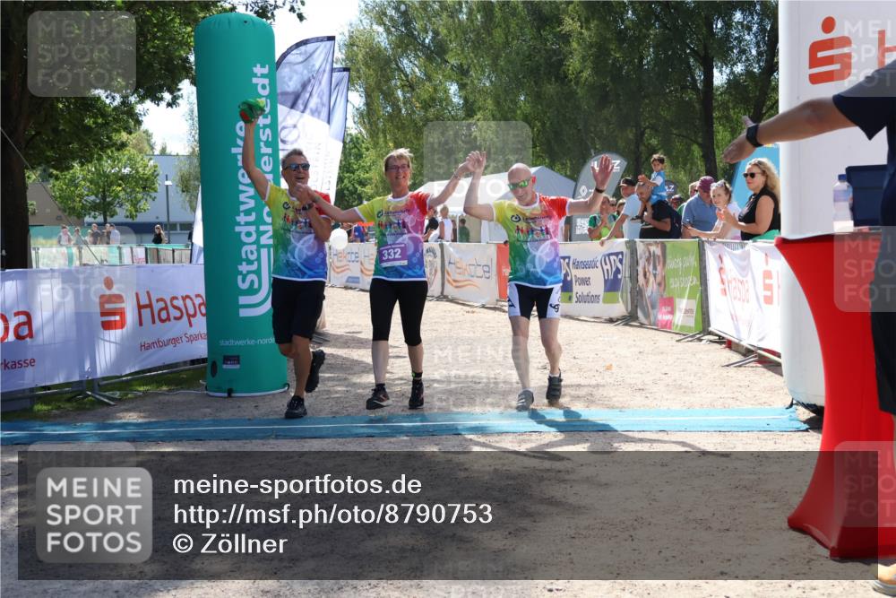 07.09.2025 - 19. Norderstedt Triathlon Zöllner http://msf.ph/oto/8790753 07.09.2025 14:05:32 Ziel 332 meine-sportfotos.de
