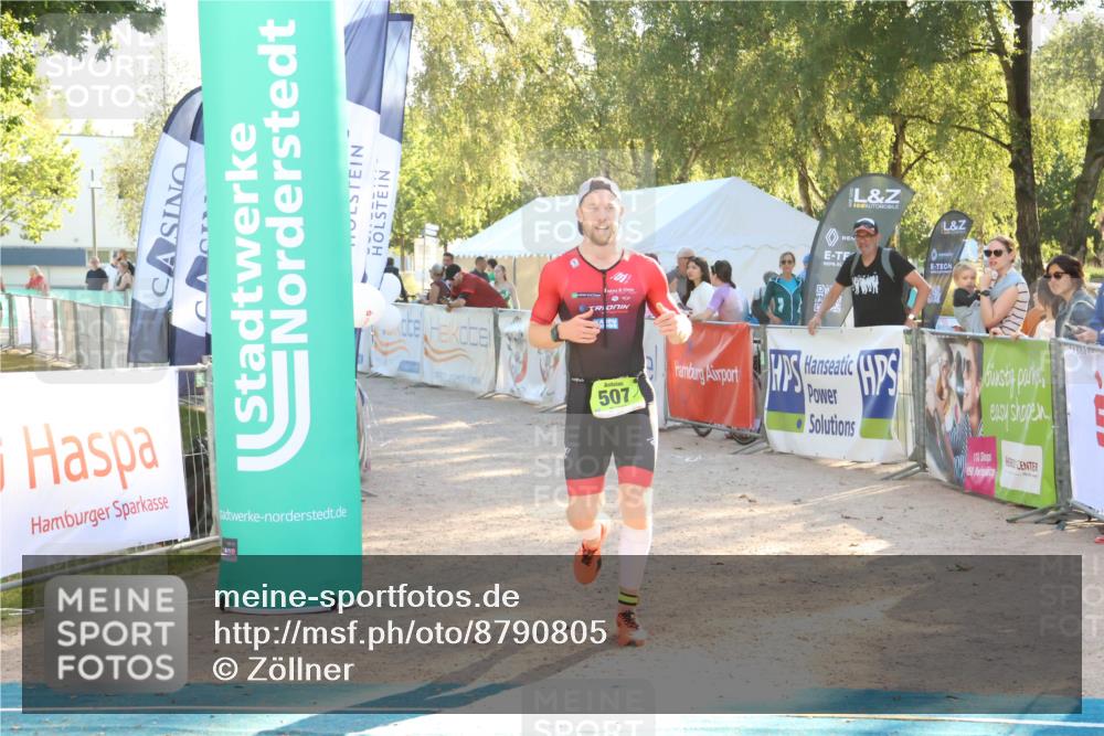 07.09.2025 - 19. Norderstedt Triathlon Zöllner http://msf.ph/oto/8790805 07.09.2025 16:28:35 Ziel 487, 507, 1534 meine-sportfotos.de
