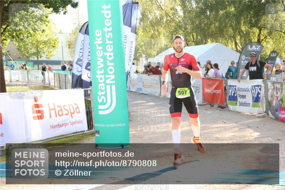 07.09.2025 - 19. Norderstedt Triathlon Zöllner http://msf.ph/oto/8790808 07.09.2025 16:28:35 Ziel 487, 507, 1534 meine-sportfotos.de