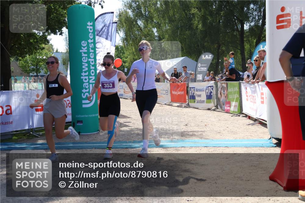 07.09.2025 - 19. Norderstedt Triathlon Zöllner http://msf.ph/oto/8790816 07.09.2025 14:06:40 Ziel 353 meine-sportfotos.de