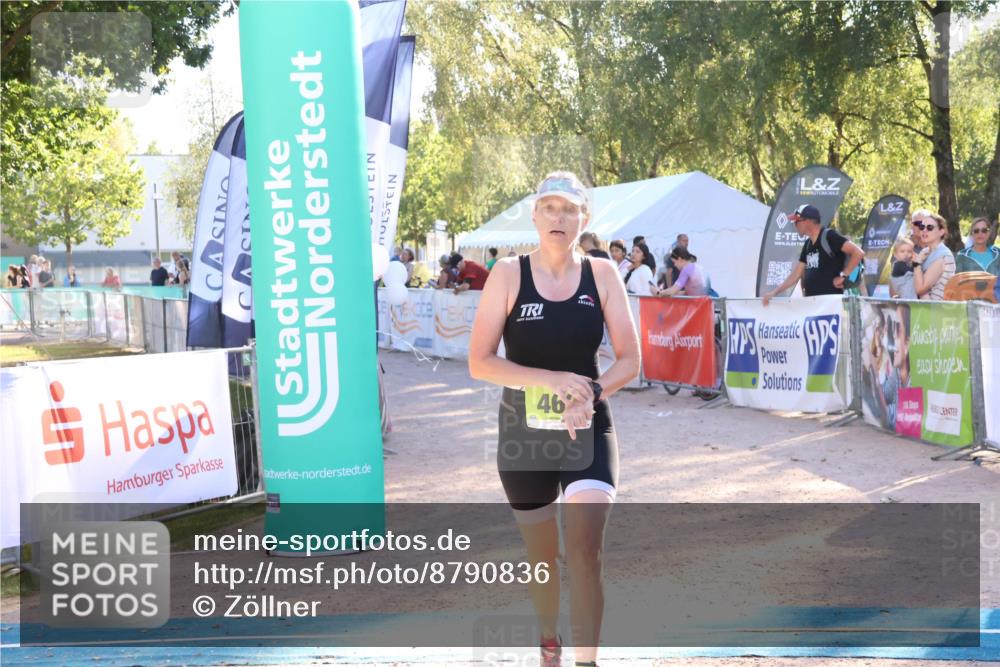 07.09.2025 - 19. Norderstedt Triathlon Zöllner http://msf.ph/oto/8790836 07.09.2025 16:28:46 Ziel 462 meine-sportfotos.de