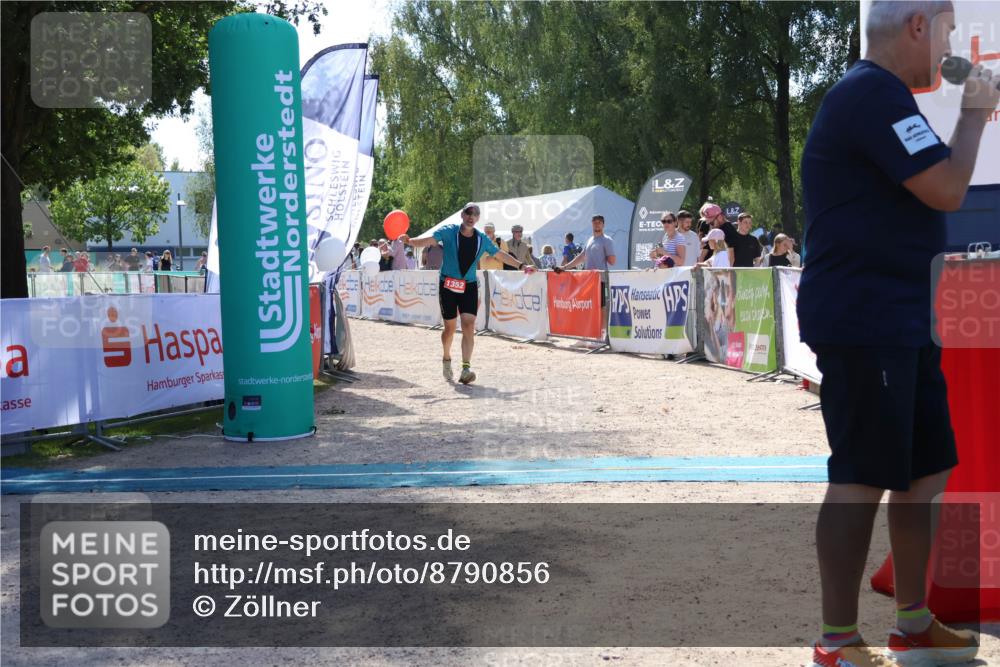 07.09.2025 - 19. Norderstedt Triathlon Zöllner http://msf.ph/oto/8790856 07.09.2025 14:10:04 Ziel 1352 meine-sportfotos.de