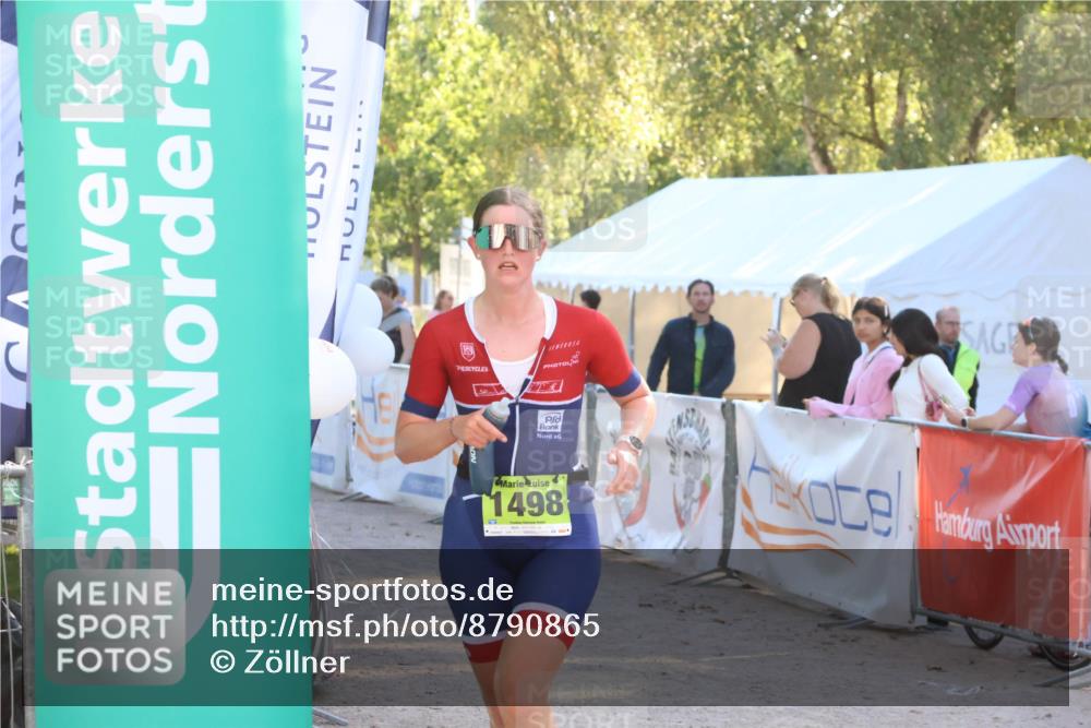 07.09.2025 - 19. Norderstedt Triathlon Zöllner http://msf.ph/oto/8790865 07.09.2025 16:29:07 Ziel 1498 meine-sportfotos.de
