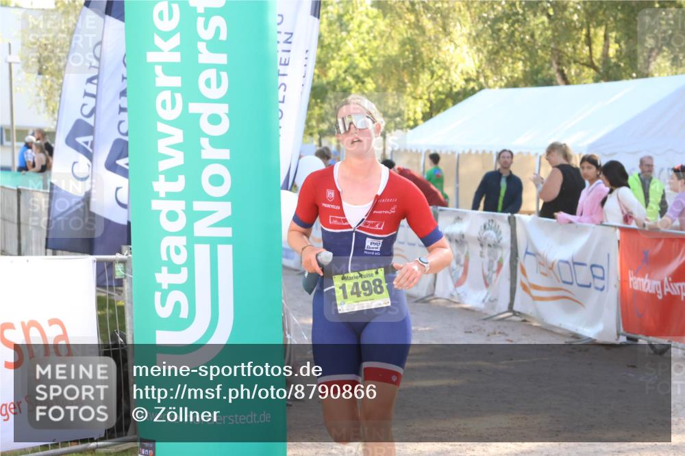 07.09.2025 - 19. Norderstedt Triathlon Zöllner http://msf.ph/oto/8790866 07.09.2025 16:29:07 Ziel 1498 meine-sportfotos.de