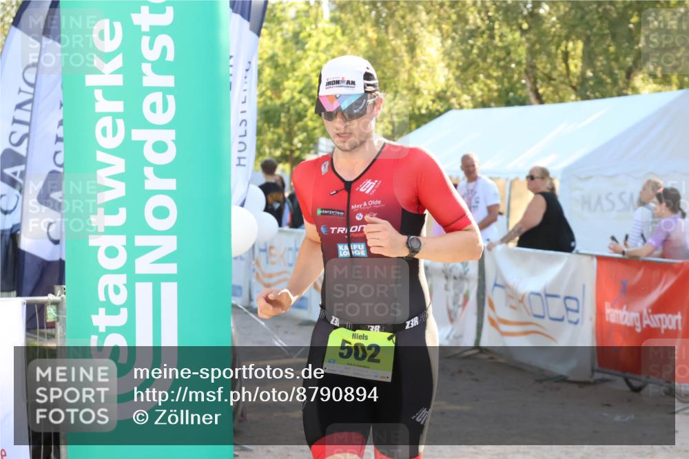 07.09.2025 - 19. Norderstedt Triathlon Zöllner http://msf.ph/oto/8790894 07.09.2025 16:29:32 Ziel 502 meine-sportfotos.de