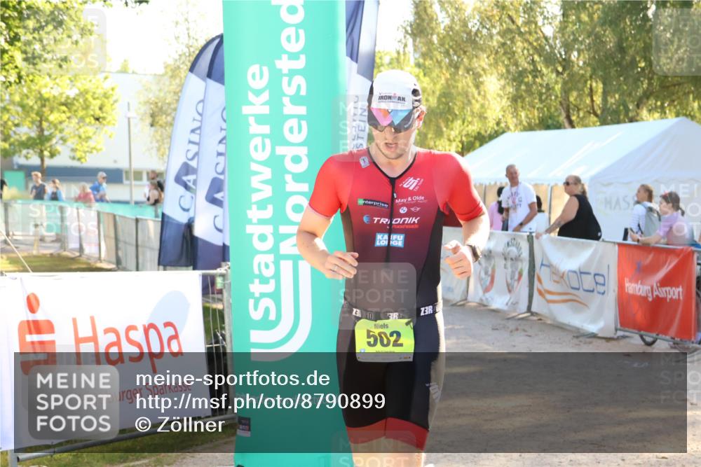 07.09.2025 - 19. Norderstedt Triathlon Zöllner http://msf.ph/oto/8790899 07.09.2025 16:29:32 Ziel 502 meine-sportfotos.de