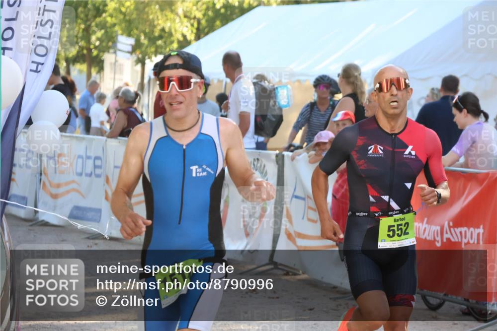 07.09.2025 - 19. Norderstedt Triathlon Zöllner http://msf.ph/oto/8790996 07.09.2025 16:30:18 Ziel 519, 552, 1510 meine-sportfotos.de