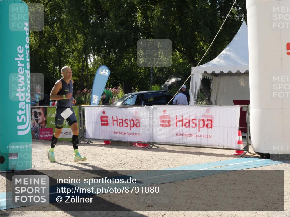 07.09.2025 - 19. Norderstedt Triathlon Zöllner http://msf.ph/oto/8791080 07.09.2025 15:41:14 Ziel 1457 meine-sportfotos.de