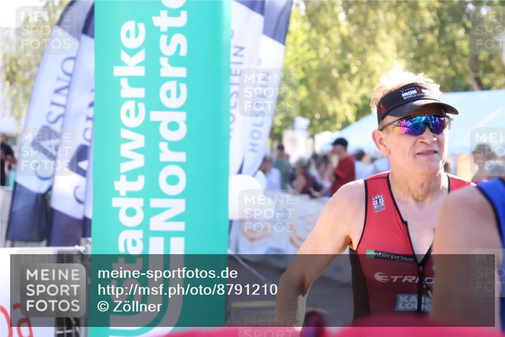07.09.2025 - 19. Norderstedt Triathlon Zöllner http://msf.ph/oto/8791210 07.09.2025 16:31:09 Ziel 477, 505, 1071 meine-sportfotos.de