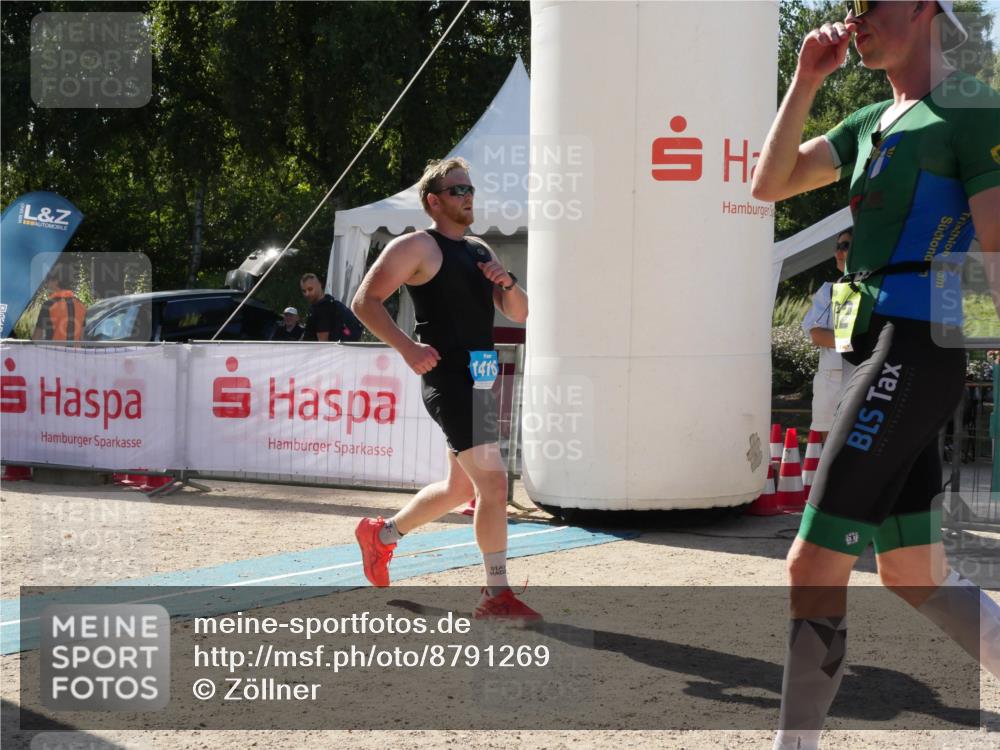 07.09.2025 - 19. Norderstedt Triathlon Zöllner http://msf.ph/oto/8791269 07.09.2025 15:46:22 Ziel 1416 meine-sportfotos.de