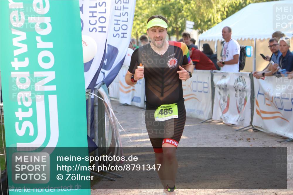 07.09.2025 - 19. Norderstedt Triathlon Zöllner http://msf.ph/oto/8791347 07.09.2025 16:31:45 Ziel 485 meine-sportfotos.de