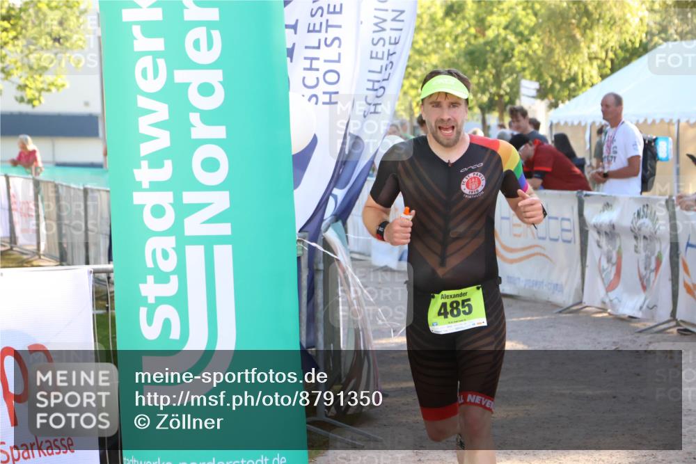 07.09.2025 - 19. Norderstedt Triathlon Zöllner http://msf.ph/oto/8791350 07.09.2025 16:31:45 Ziel 485 meine-sportfotos.de