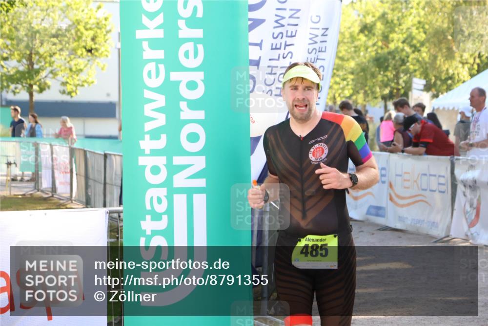 07.09.2025 - 19. Norderstedt Triathlon Zöllner http://msf.ph/oto/8791355 07.09.2025 16:31:45 Ziel 485 meine-sportfotos.de