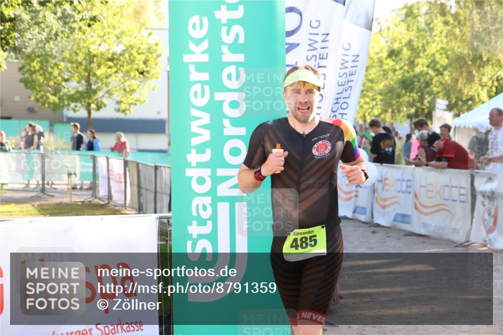 07.09.2025 - 19. Norderstedt Triathlon Zöllner http://msf.ph/oto/8791359 07.09.2025 16:31:46 Ziel 485 meine-sportfotos.de
