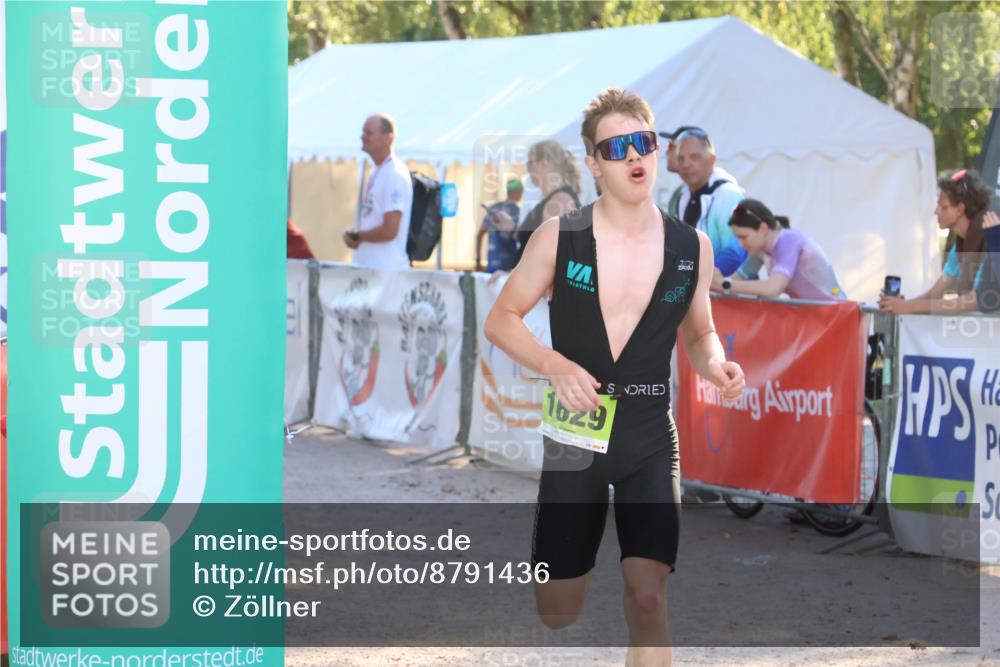 07.09.2025 - 19. Norderstedt Triathlon Zöllner http://msf.ph/oto/8791436 07.09.2025 16:32:15 Ziel 1629 meine-sportfotos.de