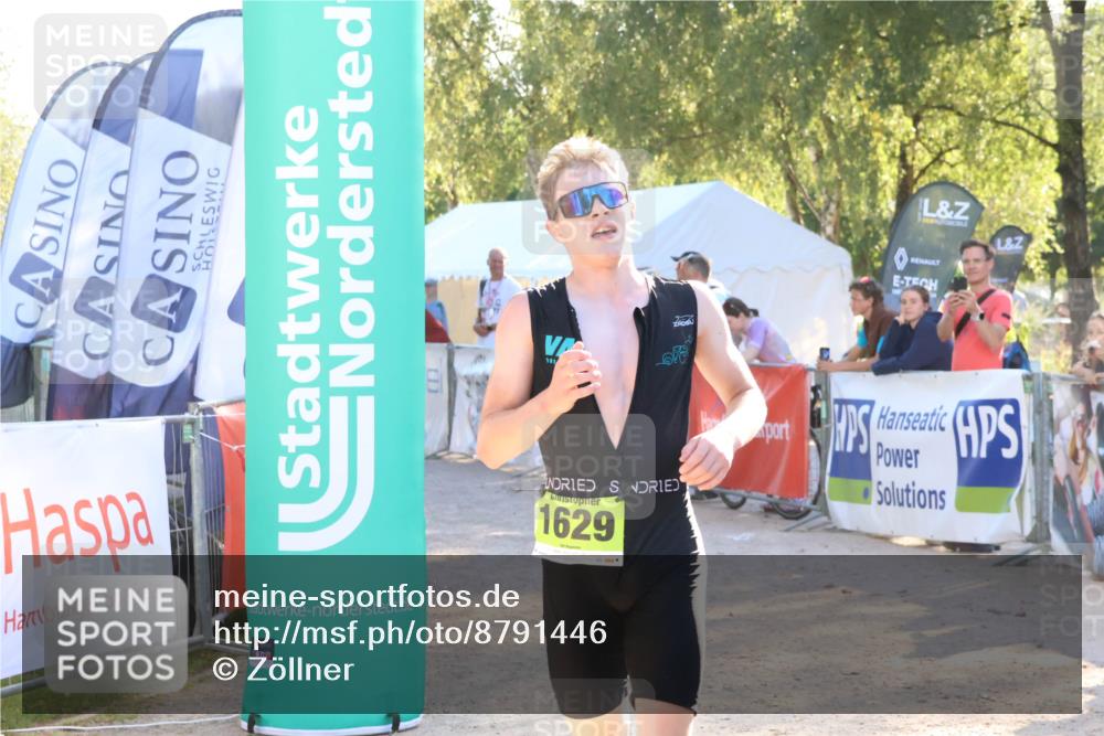 07.09.2025 - 19. Norderstedt Triathlon Zöllner http://msf.ph/oto/8791446 07.09.2025 16:32:16 Ziel 493, 1629 meine-sportfotos.de