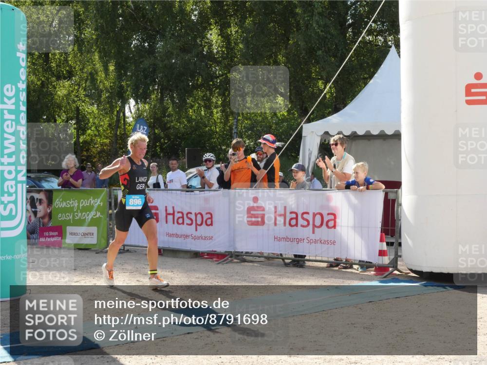 07.09.2025 - 19. Norderstedt Triathlon Zöllner http://msf.ph/oto/8791698 07.09.2025 16:02:14 Ziel 896 meine-sportfotos.de