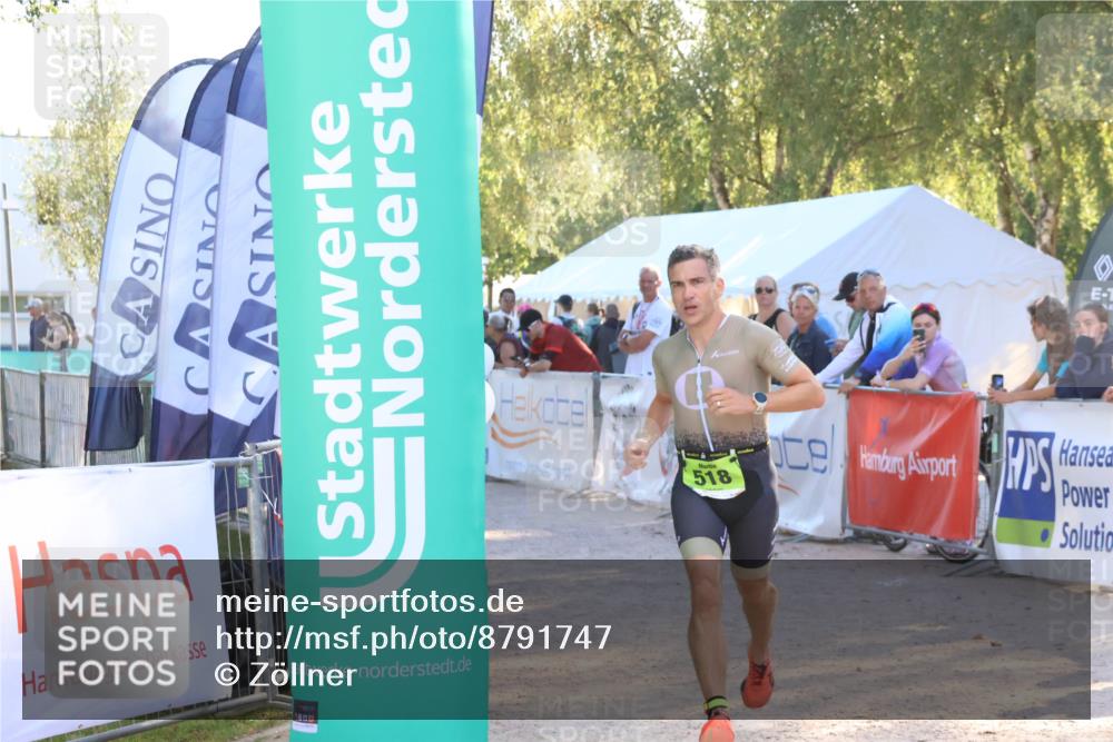 07.09.2025 - 19. Norderstedt Triathlon Zöllner http://msf.ph/oto/8791747 07.09.2025 16:33:39 Ziel 518 meine-sportfotos.de