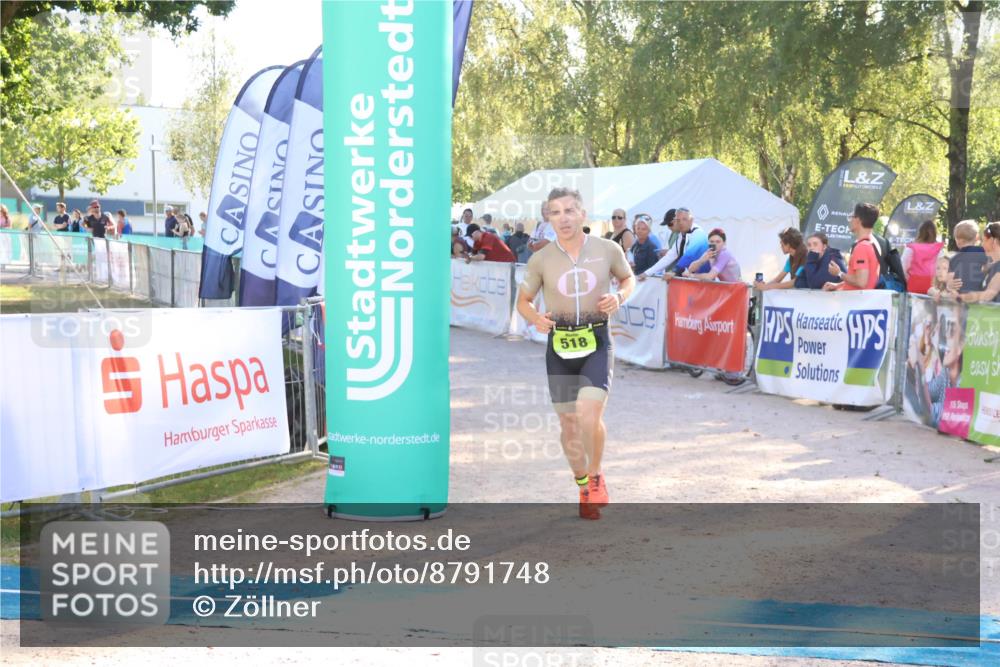 07.09.2025 - 19. Norderstedt Triathlon Zöllner http://msf.ph/oto/8791748 07.09.2025 16:33:40 Ziel 518 meine-sportfotos.de