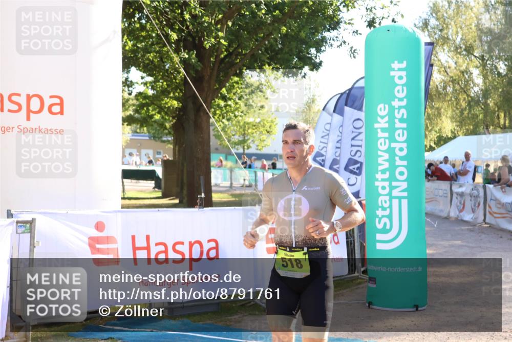 07.09.2025 - 19. Norderstedt Triathlon Zöllner http://msf.ph/oto/8791761 07.09.2025 16:33:41 Ziel 518 meine-sportfotos.de