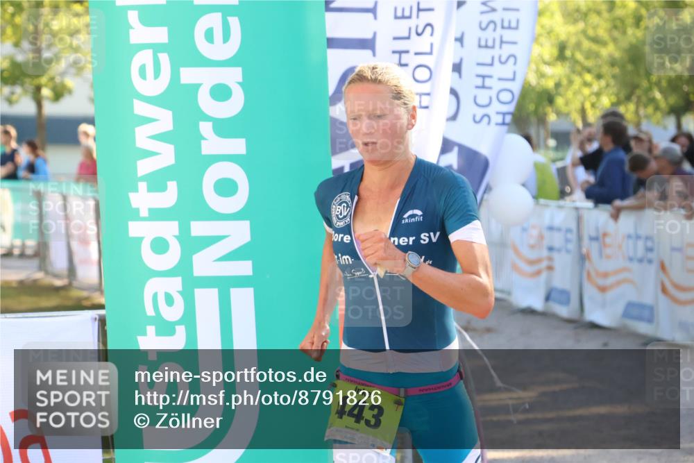 07.09.2025 - 19. Norderstedt Triathlon Zöllner http://msf.ph/oto/8791826 07.09.2025 16:34:00 Ziel 443 meine-sportfotos.de