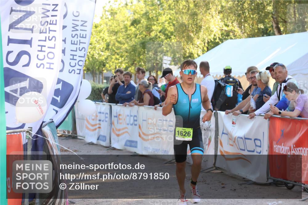 07.09.2025 - 19. Norderstedt Triathlon Zöllner http://msf.ph/oto/8791850 07.09.2025 16:34:15 Ziel 1626 meine-sportfotos.de