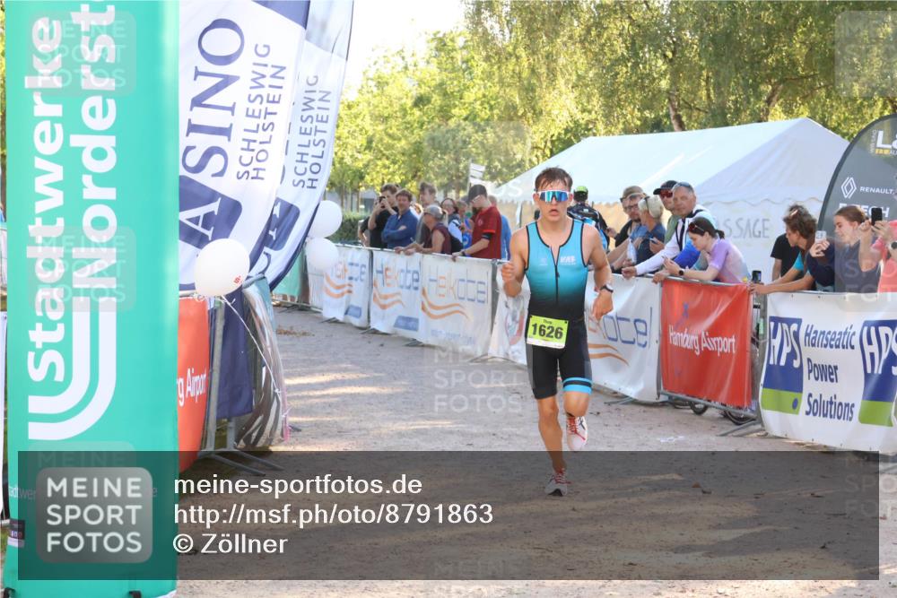 07.09.2025 - 19. Norderstedt Triathlon Zöllner http://msf.ph/oto/8791863 07.09.2025 16:34:16 Ziel 1626 meine-sportfotos.de