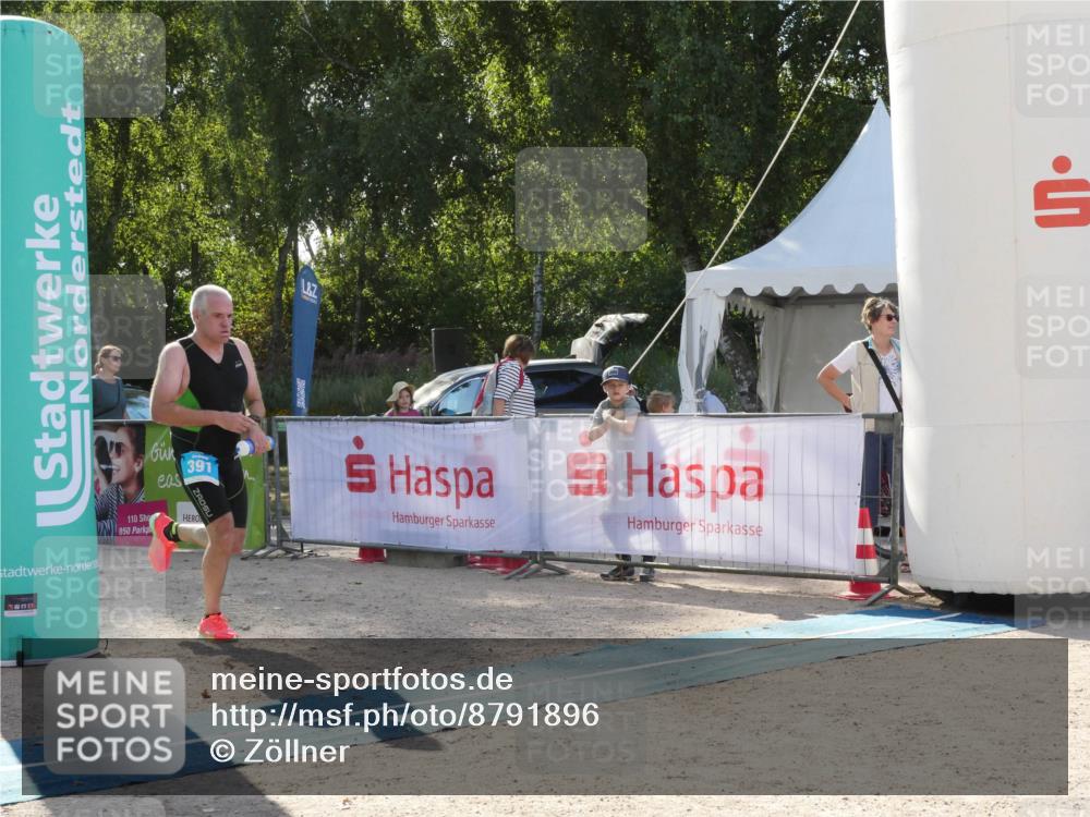 07.09.2025 - 19. Norderstedt Triathlon Zöllner http://msf.ph/oto/8791896 07.09.2025 16:09:52 Ziel 391 meine-sportfotos.de