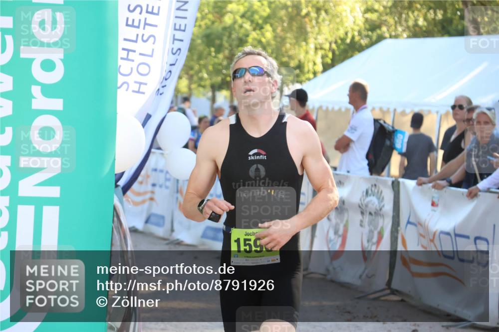 07.09.2025 - 19. Norderstedt Triathlon Zöllner http://msf.ph/oto/8791926 07.09.2025 16:34:36 Ziel 1590 meine-sportfotos.de