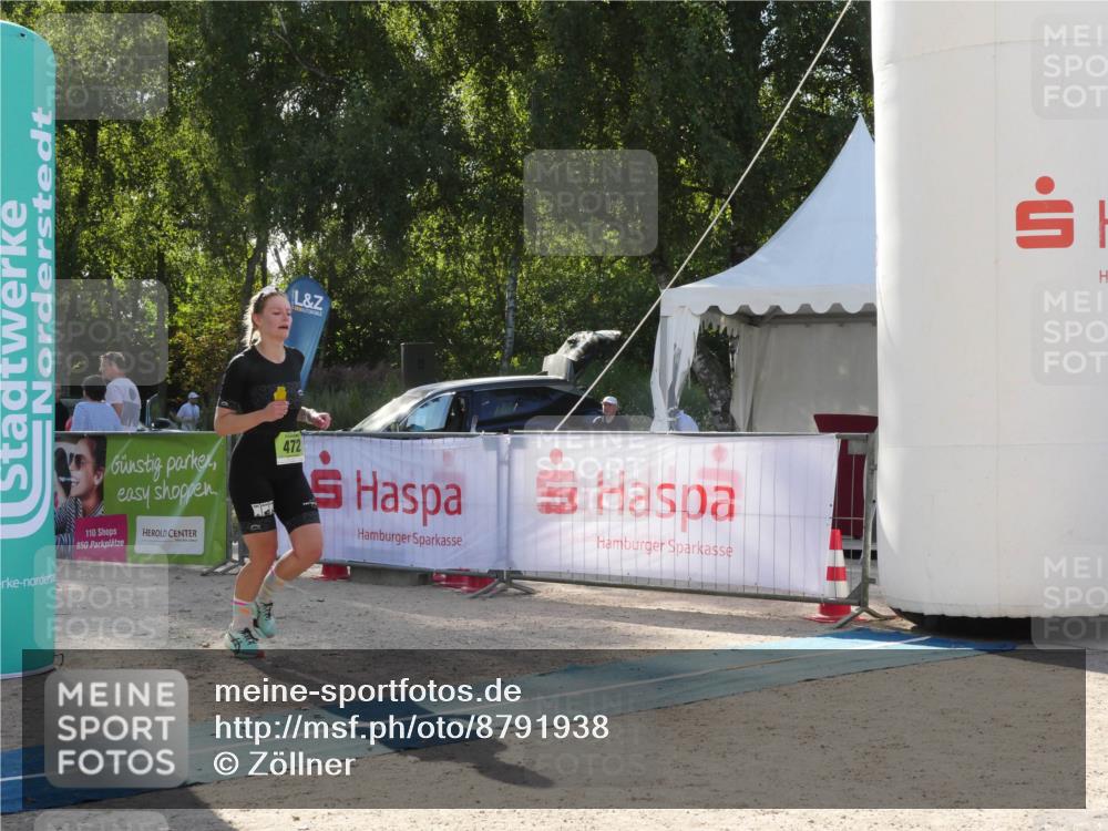 07.09.2025 - 19. Norderstedt Triathlon Zöllner http://msf.ph/oto/8791938 07.09.2025 16:11:16 Ziel 472 meine-sportfotos.de