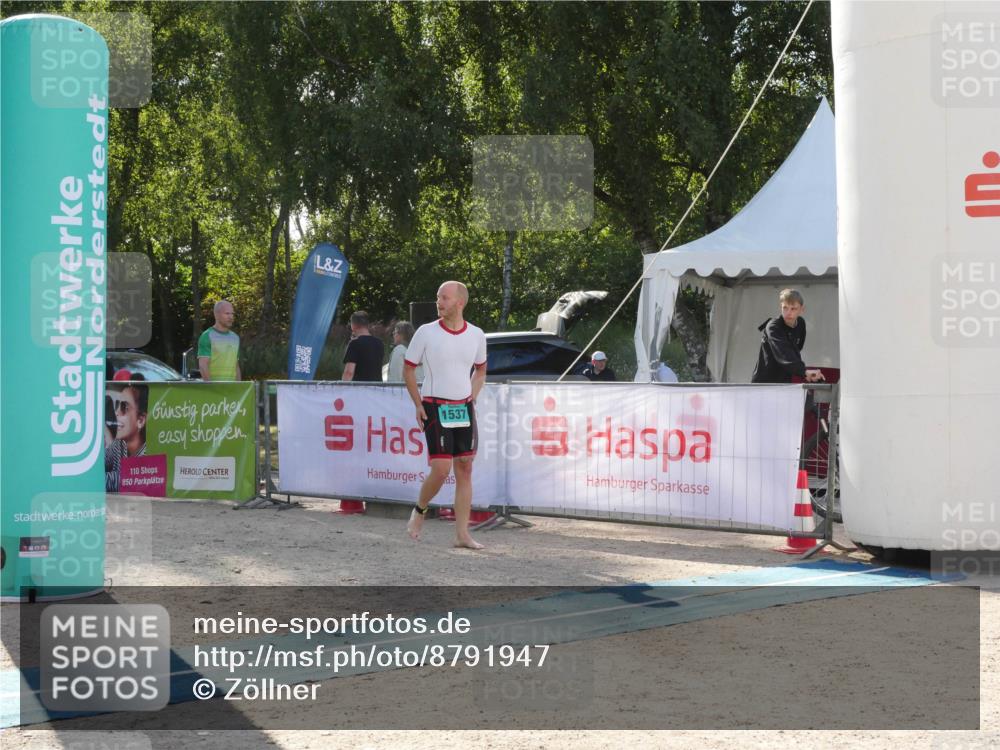 07.09.2025 - 19. Norderstedt Triathlon Zöllner http://msf.ph/oto/8791947 07.09.2025 16:11:36 Ziel 1537 meine-sportfotos.de