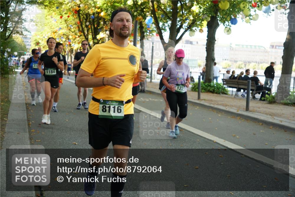 07.09.2025 - BARMER Alsterlauf Yannick Fuchs http://msf.ph/oto/8792064 07.09.2025 11:39:12 Laufen 1184, 36, 8116, 122 meine-sportfotos.de