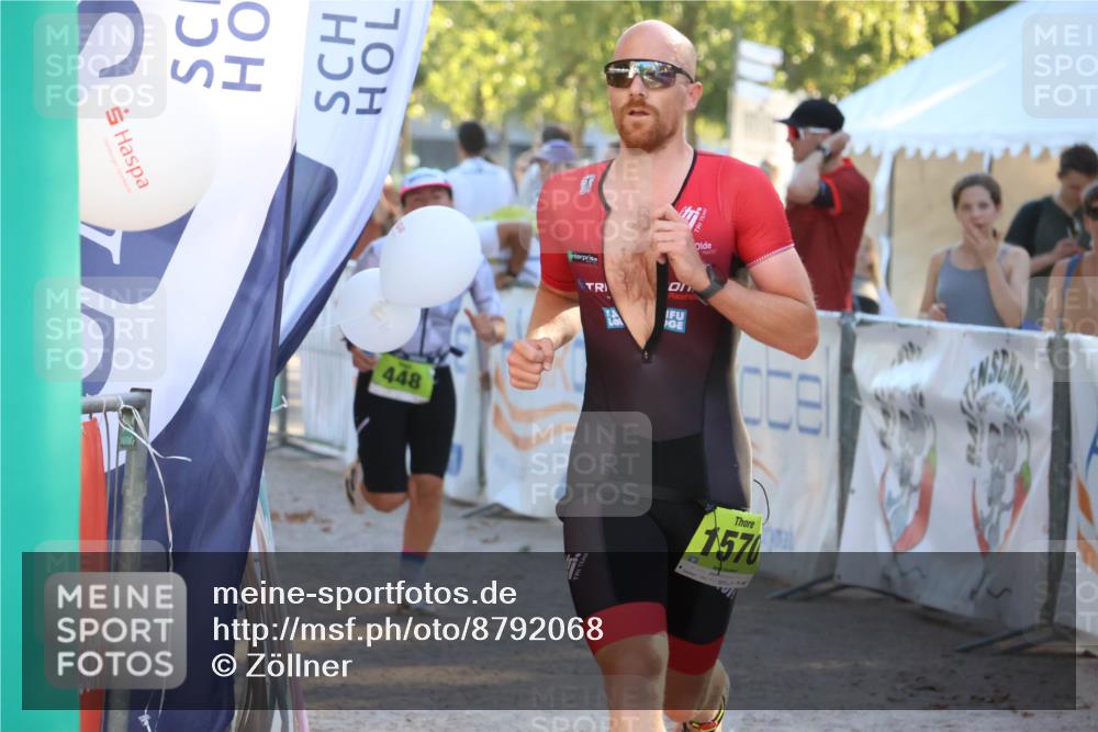 07.09.2025 - 19. Norderstedt Triathlon Zöllner http://msf.ph/oto/8792068 07.09.2025 16:35:24 Ziel 448, 905, 1570 meine-sportfotos.de
