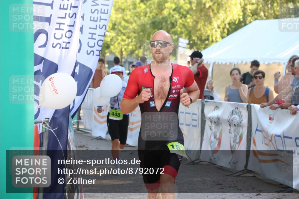 07.09.2025 - 19. Norderstedt Triathlon Zöllner http://msf.ph/oto/8792072 07.09.2025 16:35:24 Ziel 448, 905, 1570 meine-sportfotos.de