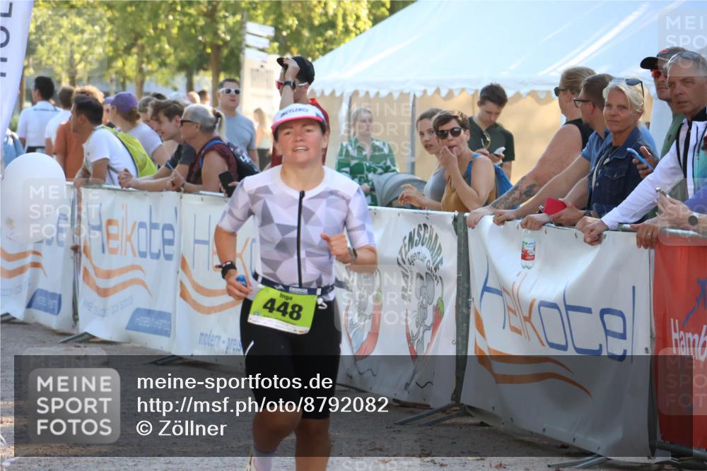 07.09.2025 - 19. Norderstedt Triathlon Zöllner http://msf.ph/oto/8792082 07.09.2025 16:35:26 Ziel 448, 905, 1570 meine-sportfotos.de