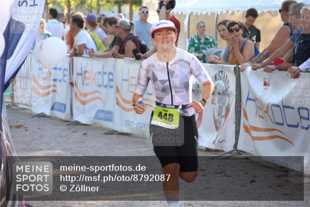 07.09.2025 - 19. Norderstedt Triathlon Zöllner http://msf.ph/oto/8792087 07.09.2025 16:35:26 Ziel 448, 905, 1570 meine-sportfotos.de