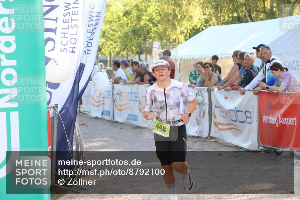 07.09.2025 - 19. Norderstedt Triathlon Zöllner http://msf.ph/oto/8792100 07.09.2025 16:35:27 Ziel 448, 905, 1570 meine-sportfotos.de