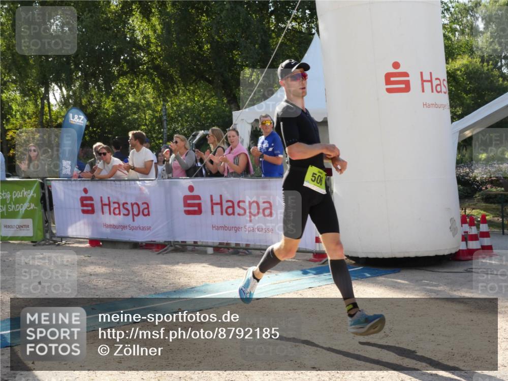 07.09.2025 - 19. Norderstedt Triathlon Zöllner http://msf.ph/oto/8792185 07.09.2025 16:20:51 Ziel 506, 1491 meine-sportfotos.de