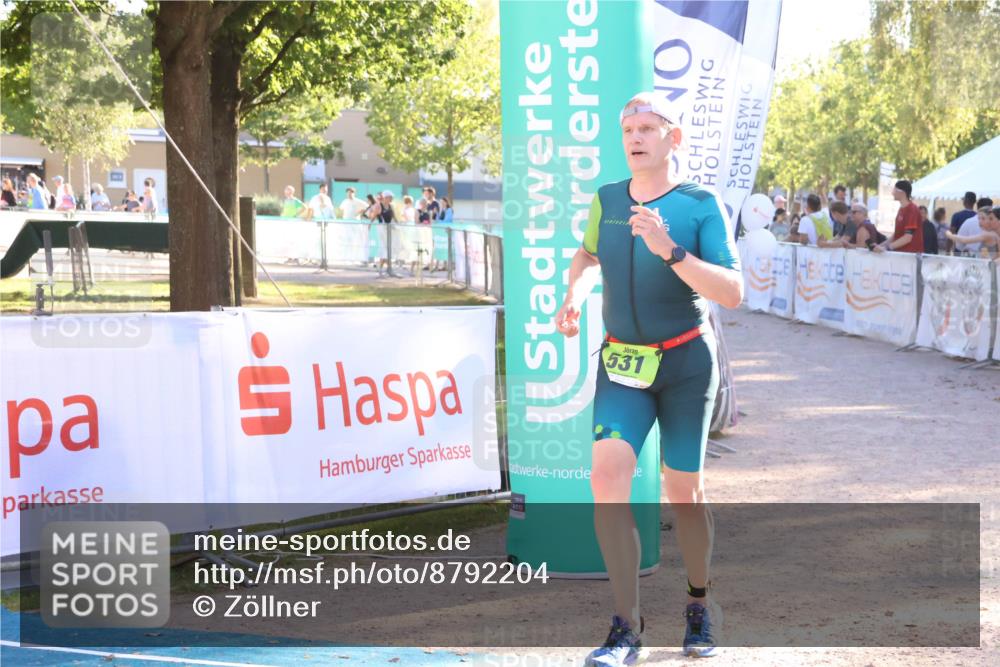 07.09.2025 - 19. Norderstedt Triathlon Zöllner http://msf.ph/oto/8792204 07.09.2025 16:36:00 Ziel 531 meine-sportfotos.de