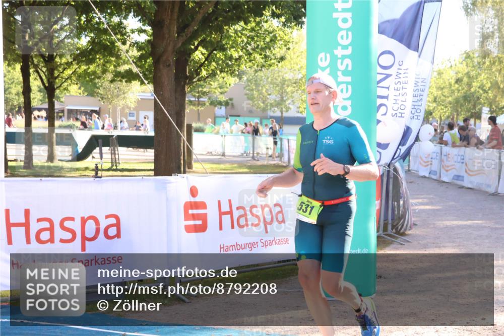 07.09.2025 - 19. Norderstedt Triathlon Zöllner http://msf.ph/oto/8792208 07.09.2025 16:36:00 Ziel 531 meine-sportfotos.de