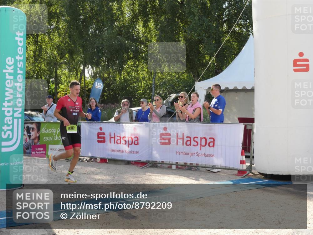 07.09.2025 - 19. Norderstedt Triathlon Zöllner http://msf.ph/oto/8792209 07.09.2025 16:21:18 Ziel 501 meine-sportfotos.de
