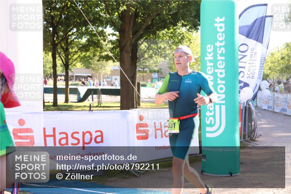 07.09.2025 - 19. Norderstedt Triathlon Zöllner http://msf.ph/oto/8792211 07.09.2025 16:36:00 Ziel 531 meine-sportfotos.de