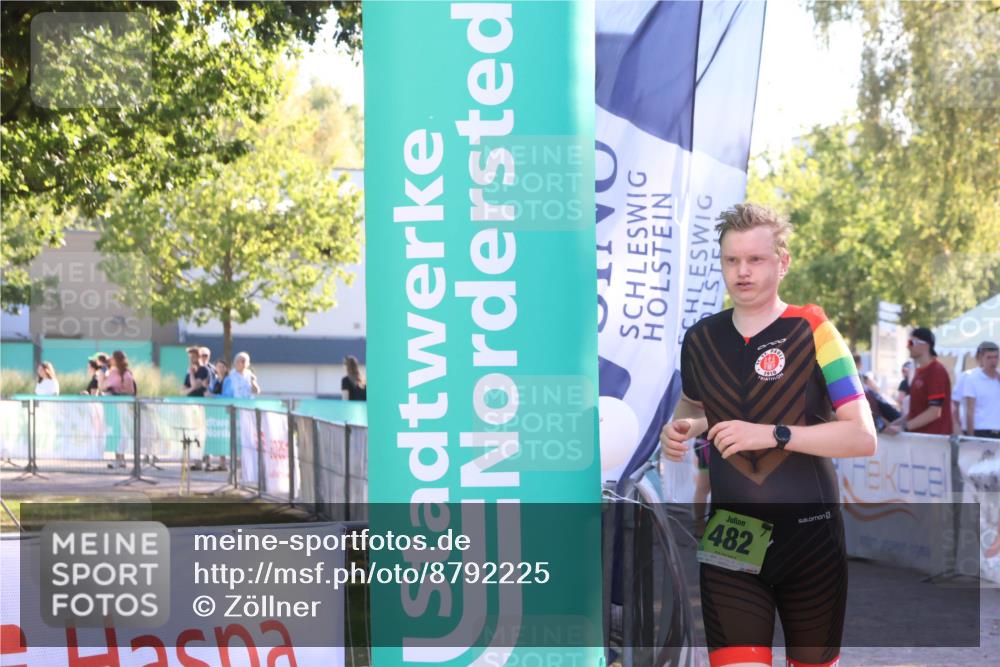 07.09.2025 - 19. Norderstedt Triathlon Zöllner http://msf.ph/oto/8792225 07.09.2025 16:36:24 Ziel 482 meine-sportfotos.de