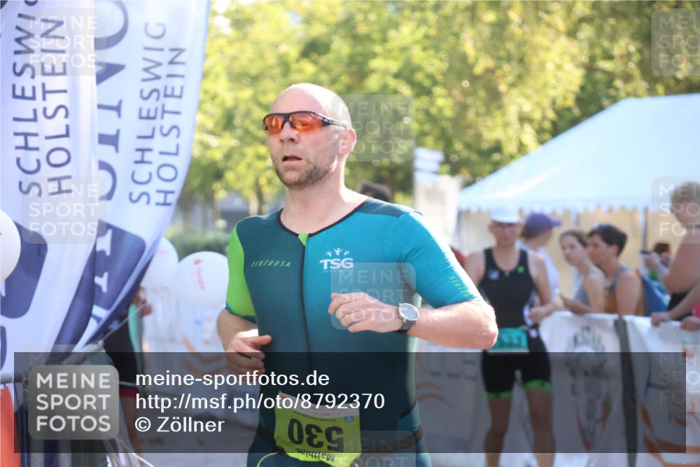 07.09.2025 - 19. Norderstedt Triathlon Zöllner http://msf.ph/oto/8792370 07.09.2025 16:37:13 Ziel 530, 1065, 1495 meine-sportfotos.de